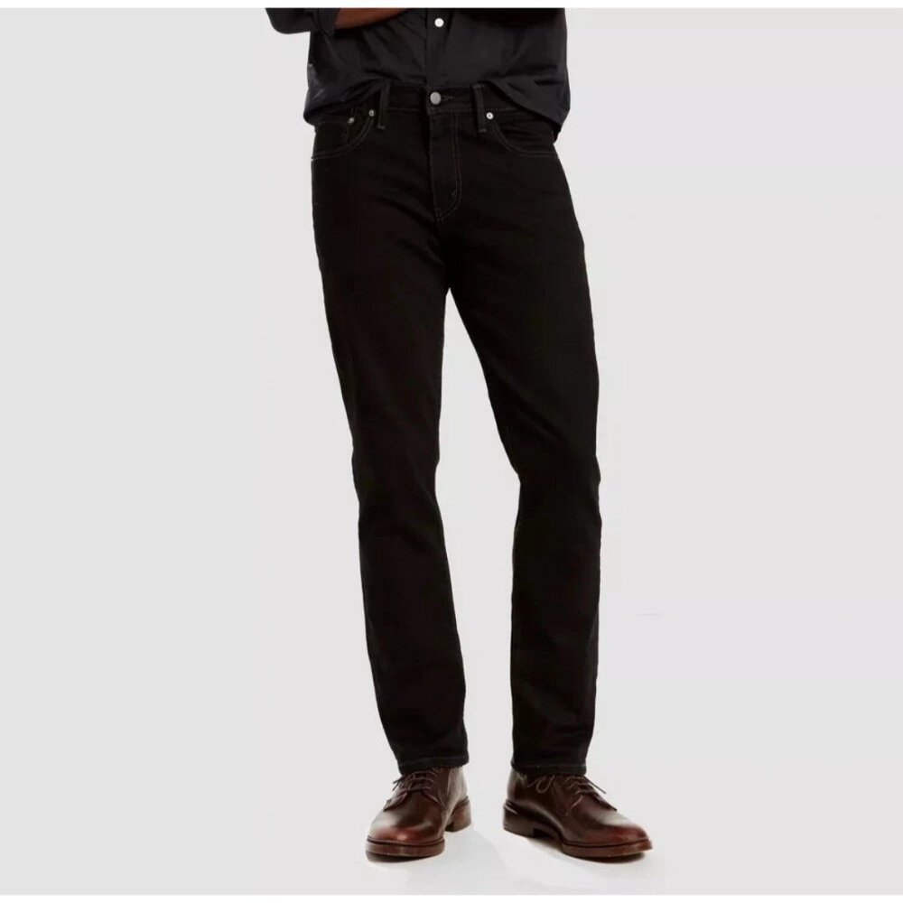 Levi's Men's 511 Mid Rise Slim Fit Leg Full Fit Jeans  29x30 Black NWT!